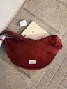 Sac maxi demi-lune uni Gisela