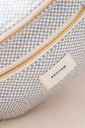 Sac banane écru bleu Marion Recitem - accessoires de voyages responsables