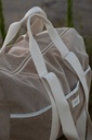 Sac week-end beige Matéo · accessoires de voyages éco-responsables