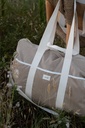 Sac week-end beige Matéo · accessoires de voyages éco-responsables