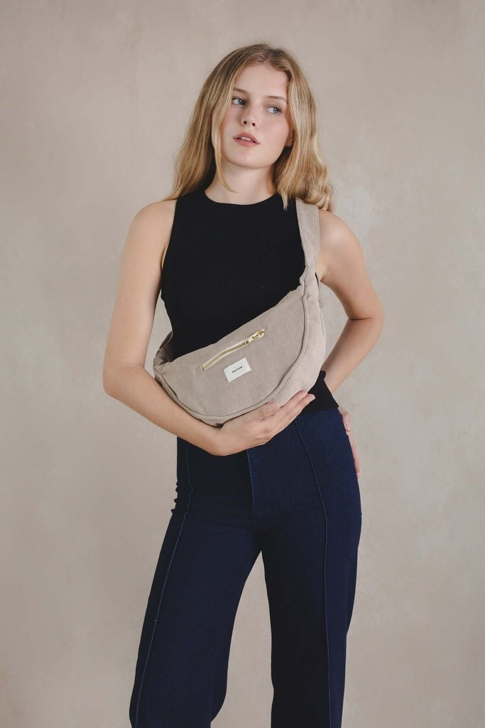 Plain half-moon bag Arthur