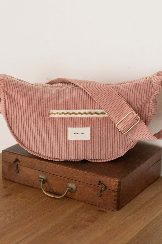 Plain half-moon bag Nina