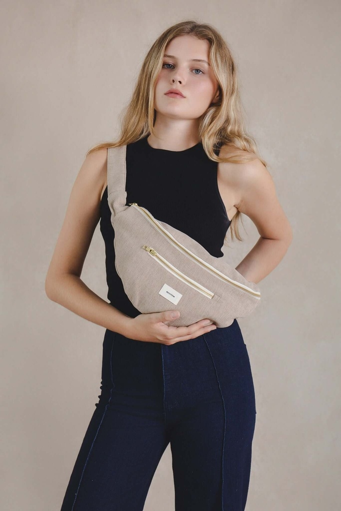 Plain maxi bumbag Arthur