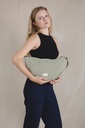 Sac maxi demi-lune uni Maël